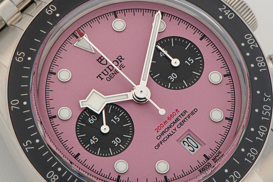 Black Bay Chronograph Pink Dial Ref. 79360N
