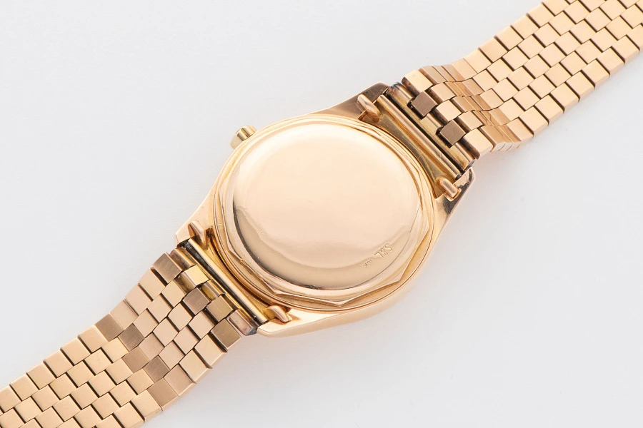 'Serpico Y Laino' Double Signed Calatrava Ref. 2526 in 18k Rose Gold