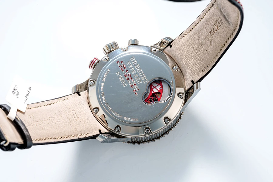 Type XXII 10Hz Chronograph GMT Ref. 3880 in Stainless Steel