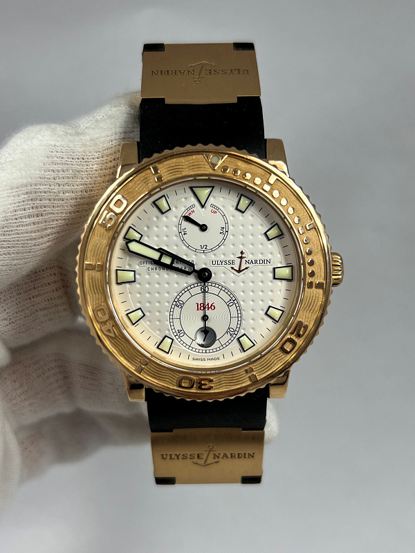 Maxi Marine Diver Rose Gold