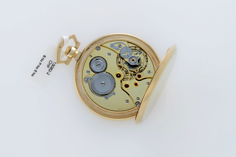 Pocket Watch in 18k Yellow Gold