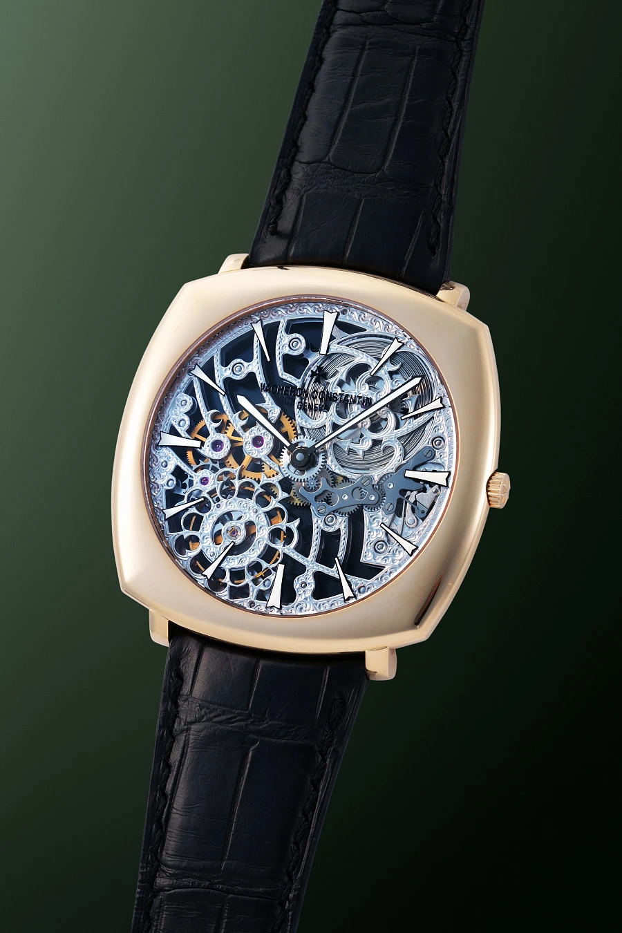 Historiques Metiers d'Art Skeleton Ref. 57045 Limited to 10 Pieces in 18k Rose Gold