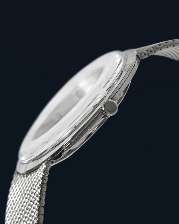 Vintage Dress Watch in 18k White Gold