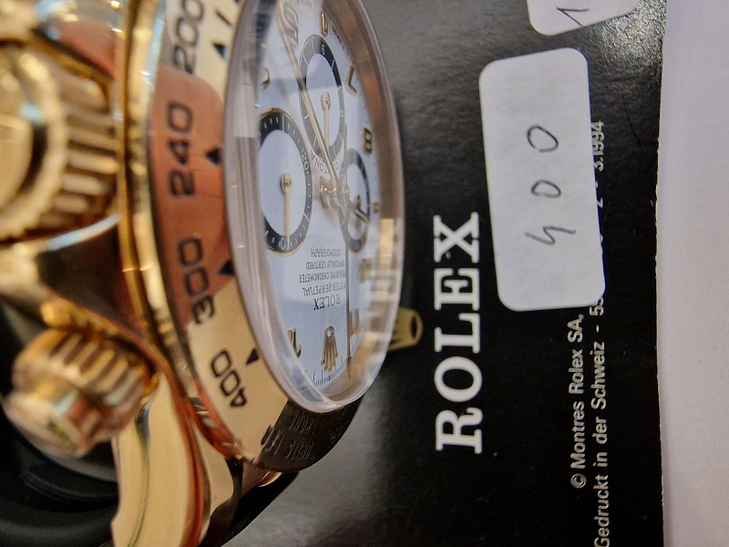 Cosmograph Daytona 16518 Yellow Gold Never Polished