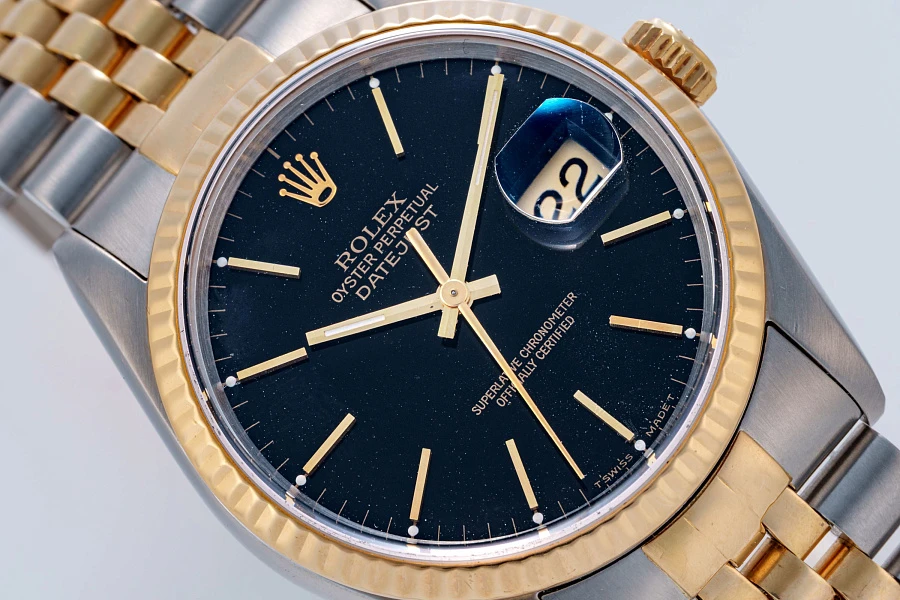 Datejust Ref. 16233 in Stainless Steel and 18k Yellow Gold