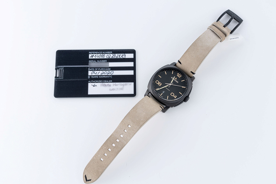 Epurato Ref. AM4000.02 in Black Coated Stainless Steel