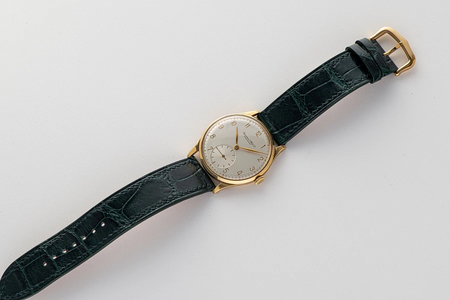 Portugieser-Style Dress Watch in 18k Yellow Gold