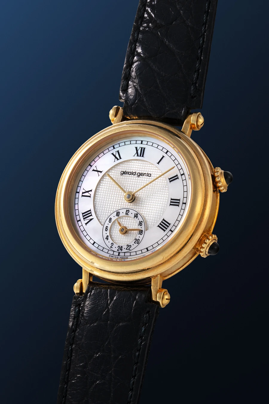 Dual Time Ref. G.3257.7 in 18k Yellow Gold