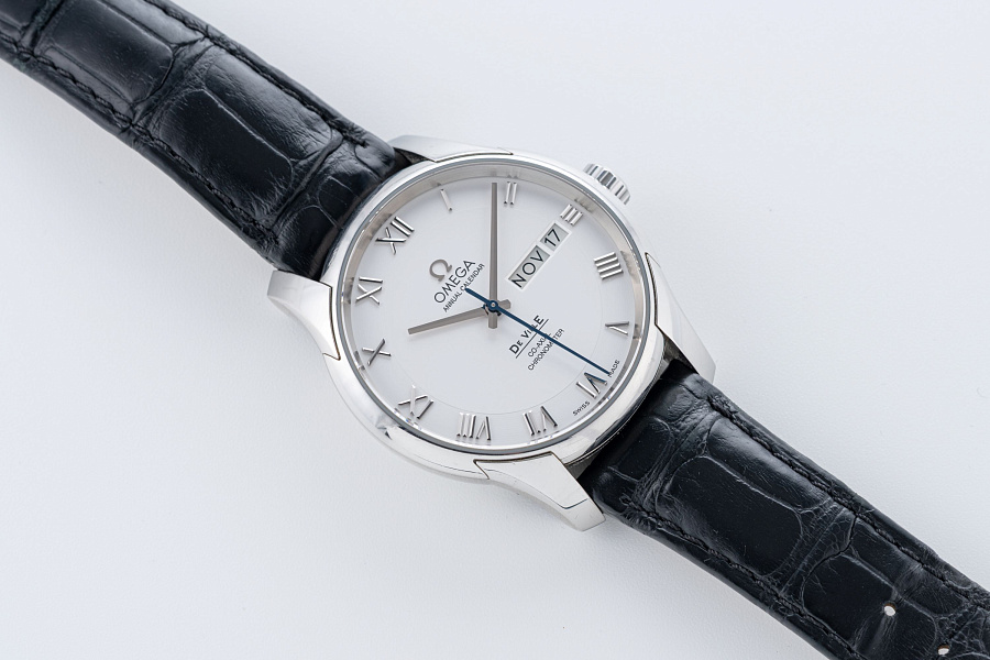 DeVille Co-Axial Chronometer Annual Calendar Ref. 431.13.41.22.02.001 in Stainless Steel