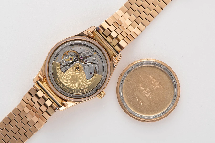 'Serpico Y Laino' Double Signed Calatrava Ref. 2526 in 18k Rose Gold