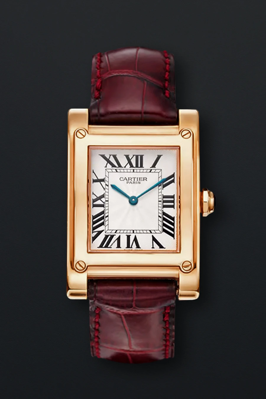 Tank à Vis 2484 ‘Collection Priveé Cartier Paris’ Yellow Gold