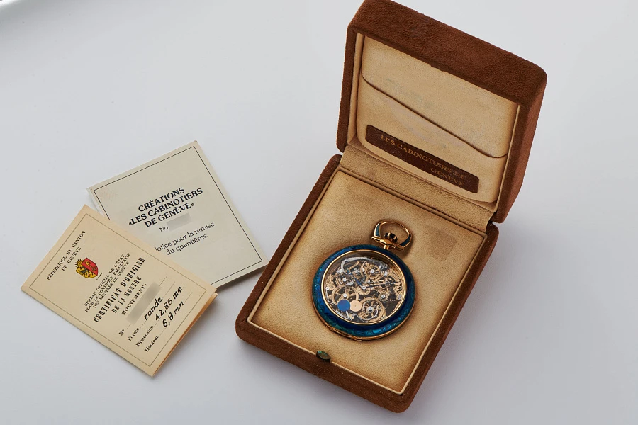 Historically Important Piece Unique Creations Les Cabinotiers de Genève Calendar