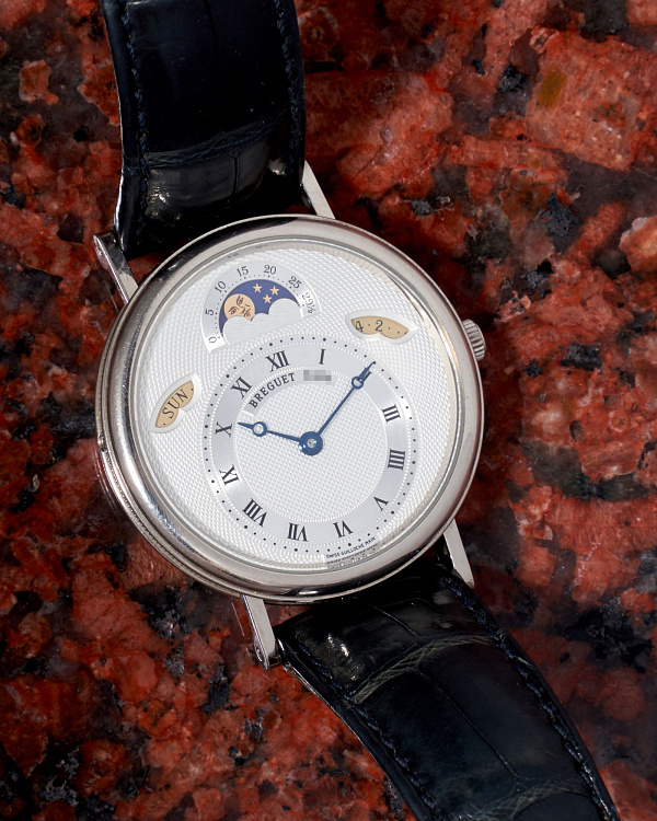 Classique 3337 Day Date Moonphase White Gold Automatic