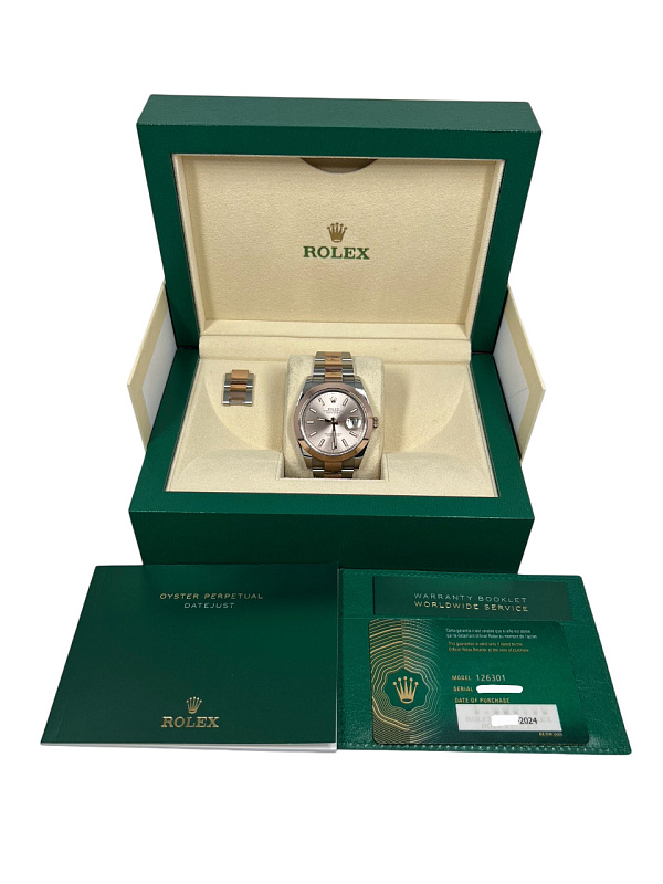 Datejust 41 Oystersteel & Everose 126301