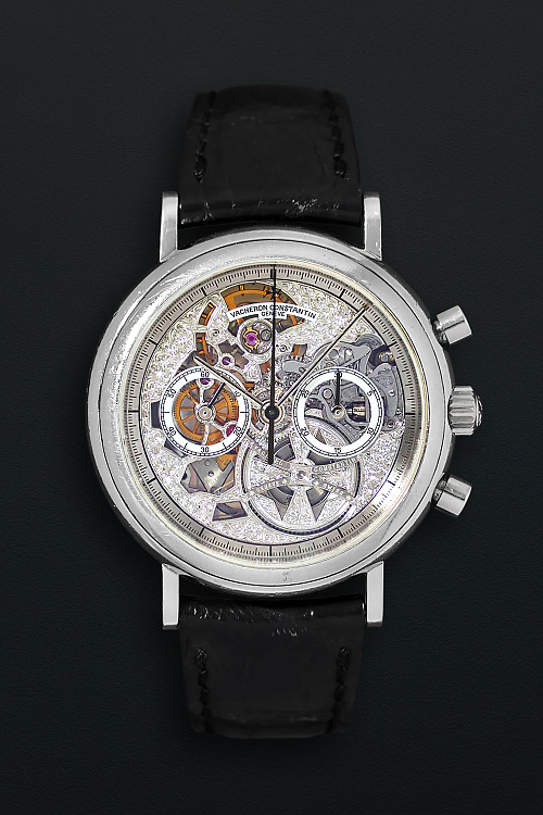 Patrimony Chronograph Squelette Platinum Manual Wind