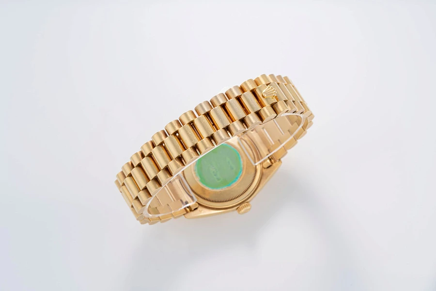 Day-Date Tapestry Dial Ref. 18038 in 18k Yellow Gold