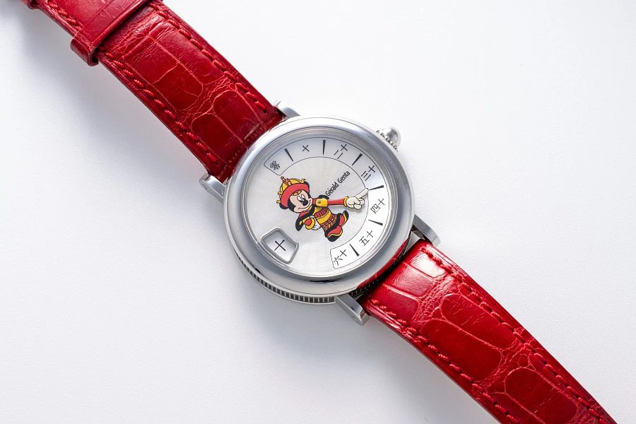 Retro Fantasy Ref. M10 Chinese Jumping Hour with Mother of Pearl Dial in Stainless Steel