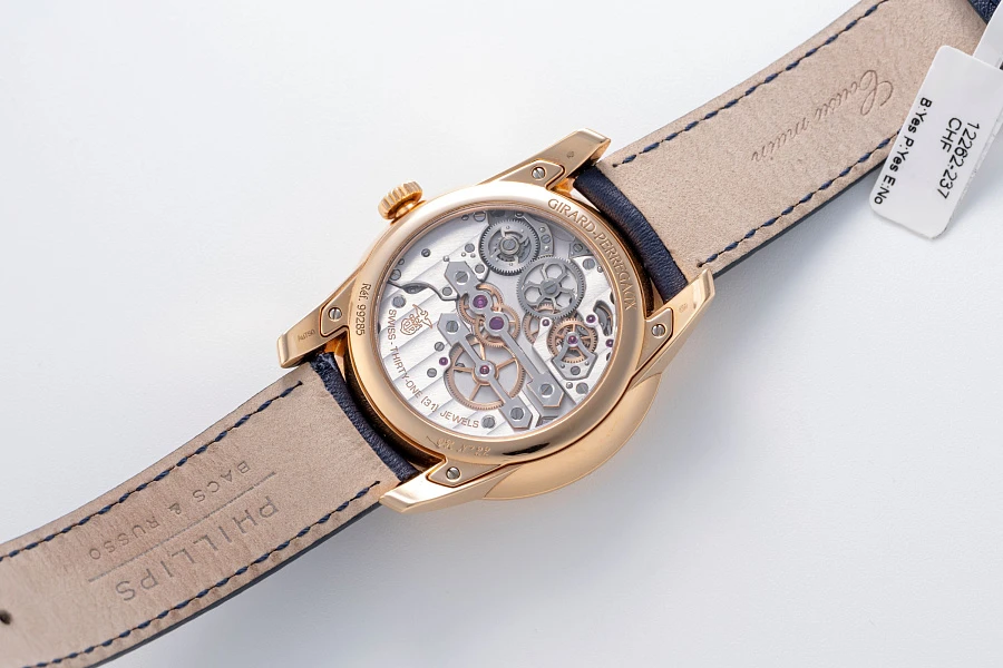 Three Bridges Tourbillon Ref. 99285 in 18k Rose Gold