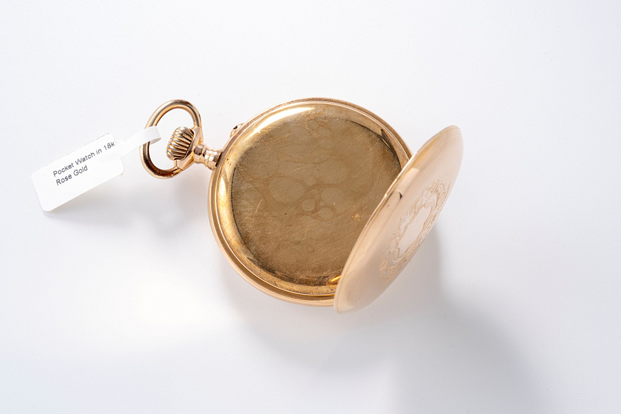 Pocket Watch in 18k Rose Gold