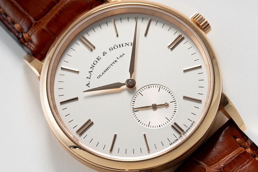 Saxonia Thin Ref. 219.032 in 18k Rose Gold
