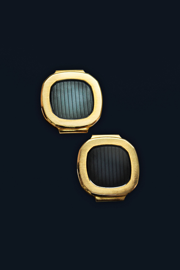 Nautilus Cufflinks in 18k Yellow Gold 31.29 g