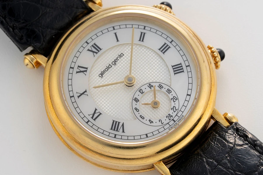 Dual Time Ref. G.3257.7 in 18k Yellow Gold