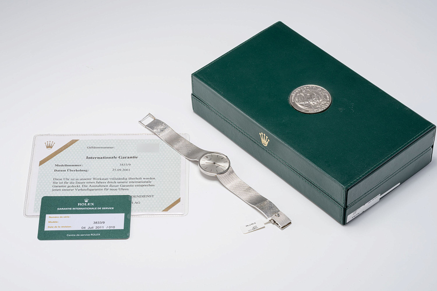 Cellini Ref. 3833/9 in 18k White Gold