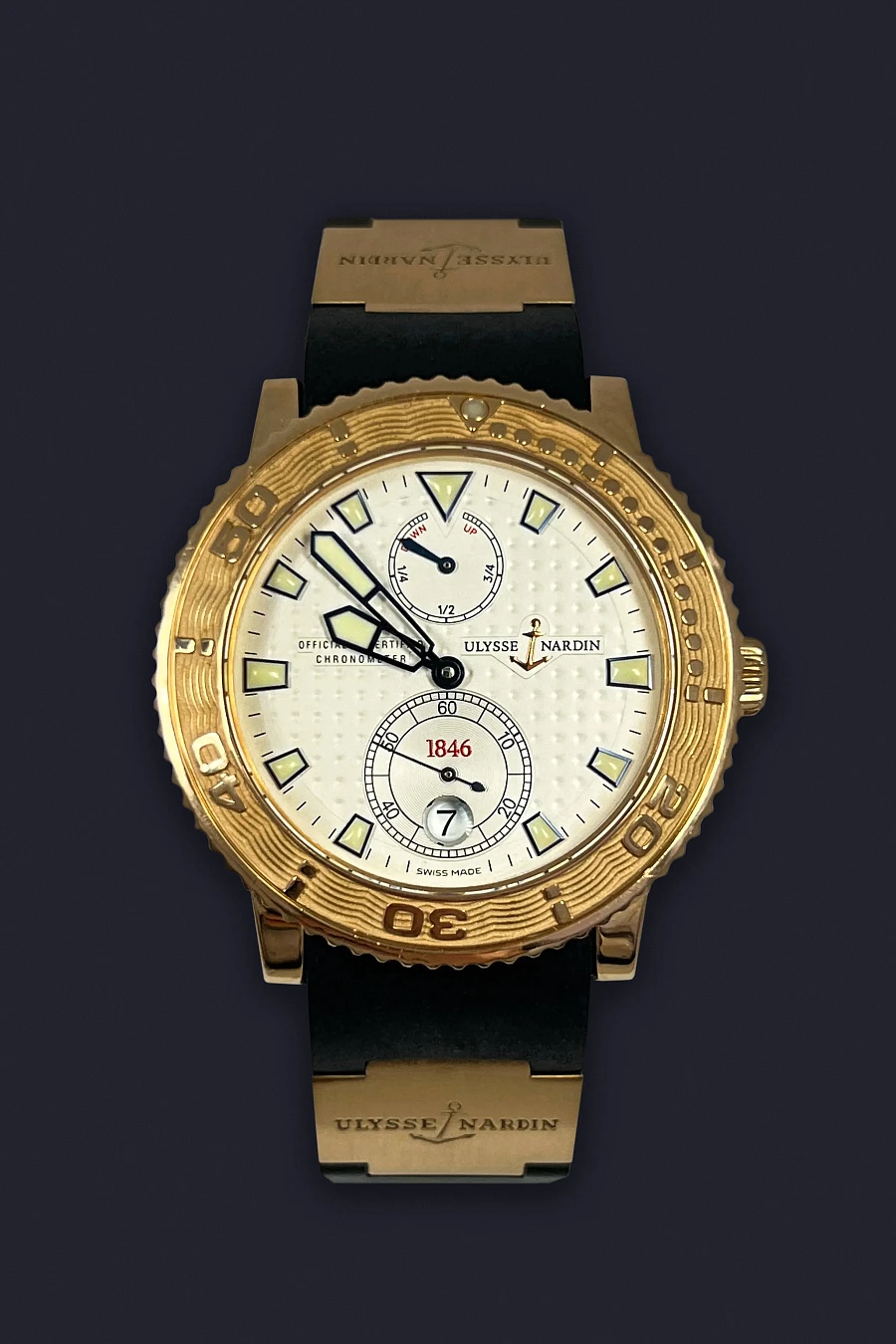 Maxi Marine Diver Rose Gold