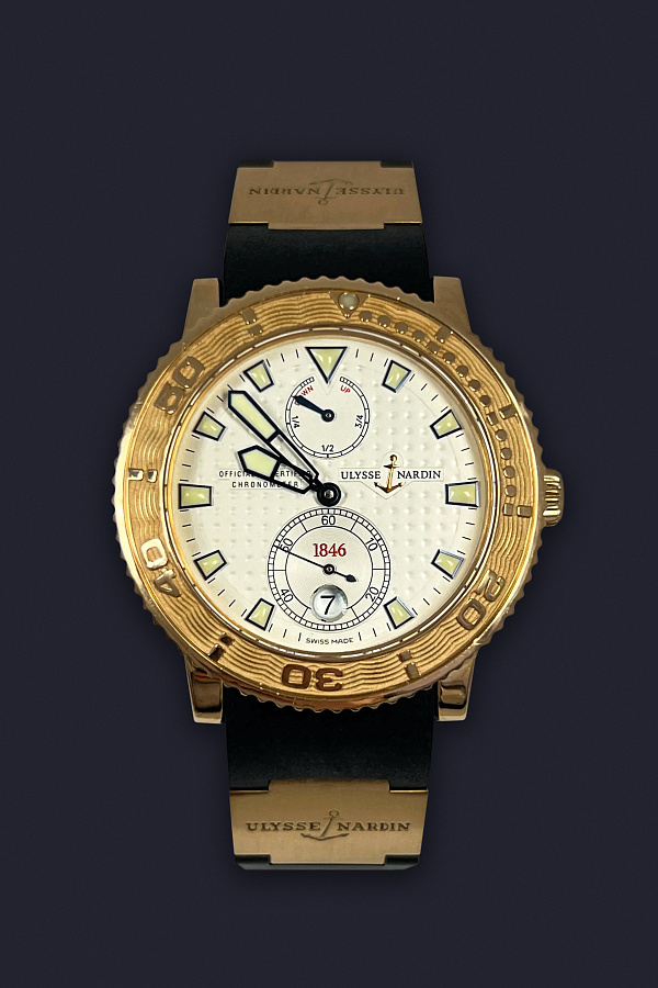 Maxi Marine Diver Rose Gold