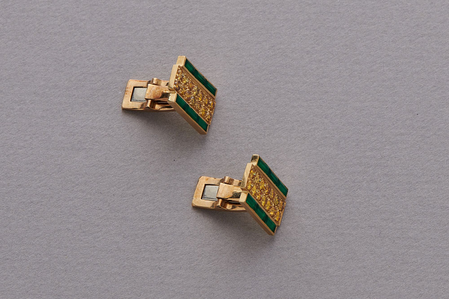 Fancy Yellow Diamonds & Emeralds