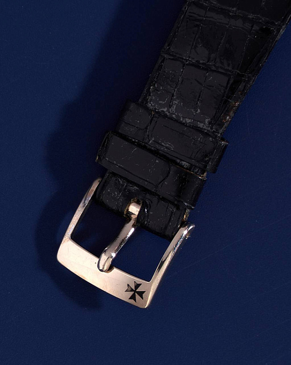 Rectangular Dress Watch 6791 White Gold Manual Wind