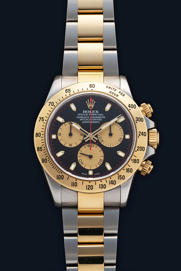 Daytona Ref. 116523 in Stainless Steel and 18k Yellow Gold
