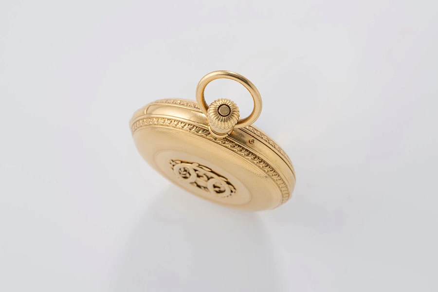 Minute Repeater with Dead-Beat Seconds and a Louis Audemars Base Caliber in 18K Yellow Gold