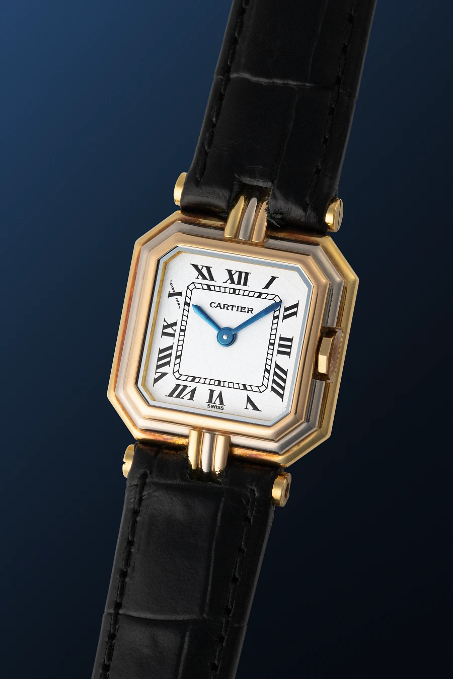 Ceinture Trinity Ref. 66002 in 18k White, Yellow, and Rose Gold