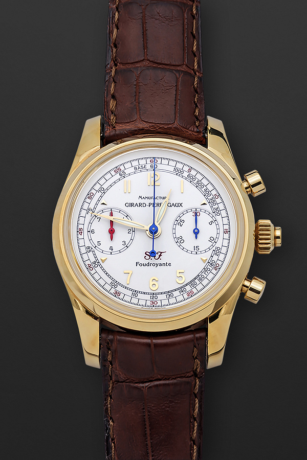 Pour Ferrari SF Chronographe a Rattrapante “Foudroyante” Limited Edition 250 White Dial