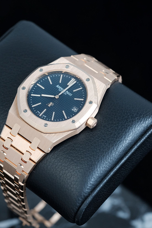 Royal Oak ‘Jumbo’ Extra-Thin 15202 Rose Gold