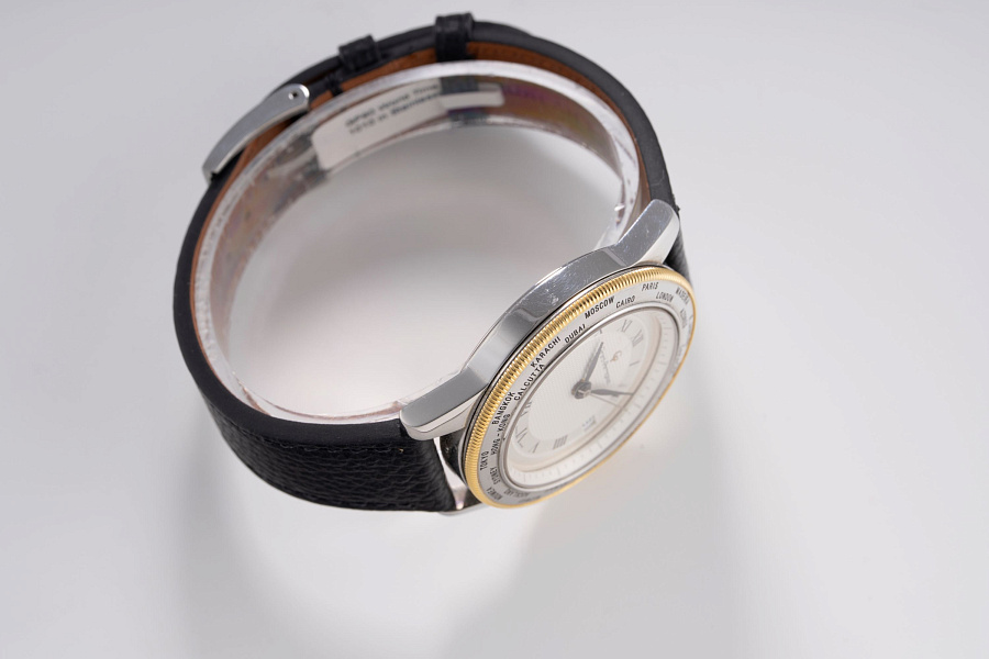 GP90 World Time Ref. 1010 in Stainless Steel