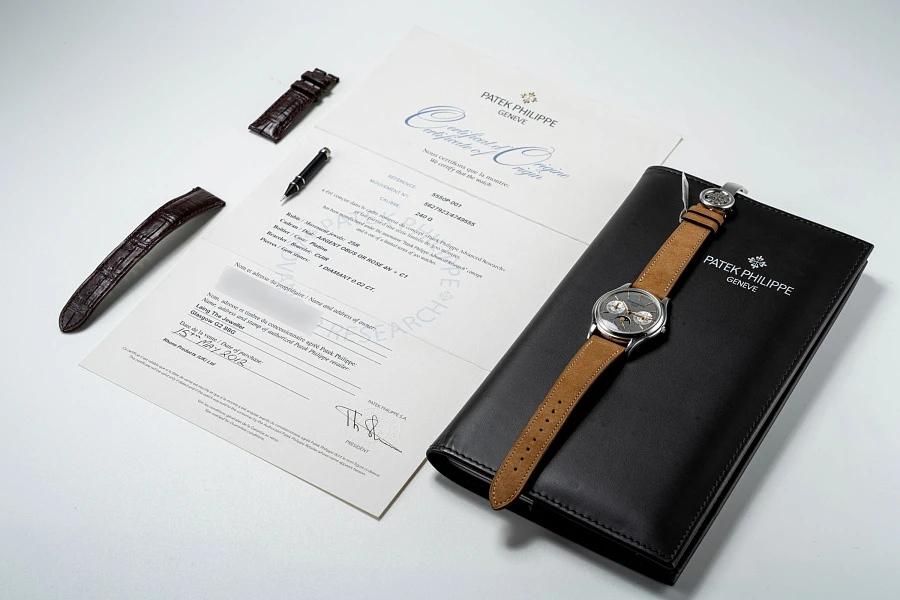 Advanced Research Perpetual Calendar Ref. 5550P in Platinum