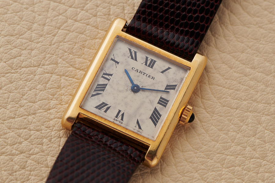 Piaget for Cartier 18-carat Tank
