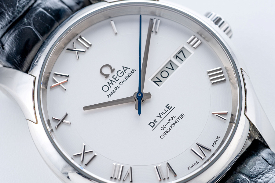 DeVille Co-Axial Chronometer Annual Calendar Ref. 431.13.41.22.02.001 in Stainless Steel
