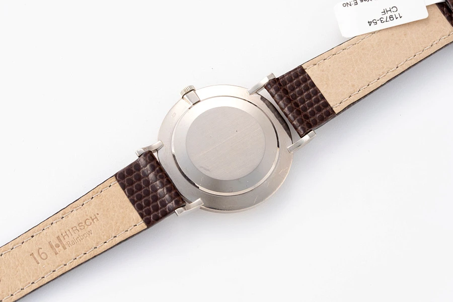 Calatrava Linen Dial Ref. 3538 in 18k White Gold