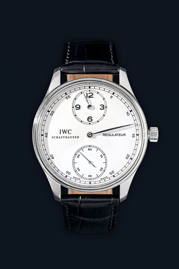 Limited Edition Portuguese Regulateur Ref. IW544403 in Platinum