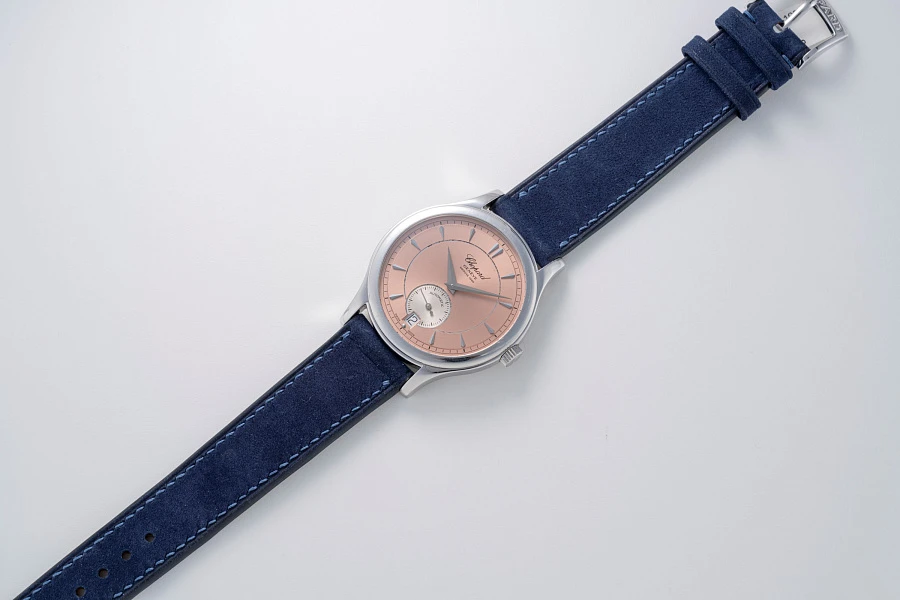 L.U.C. 16/1860 Limited Edition Salmon Dial in 18k White Gold