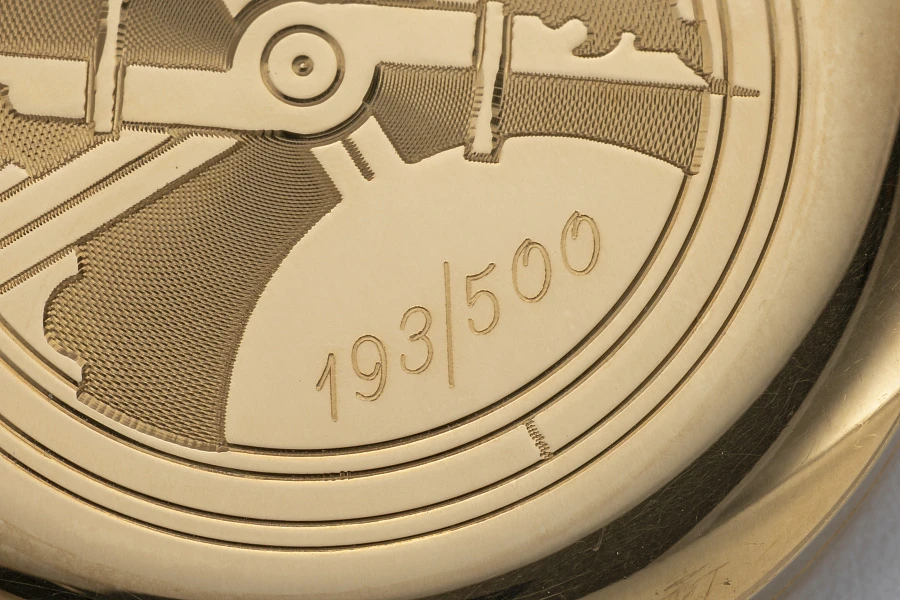 World Time in 18k Yellow Gold