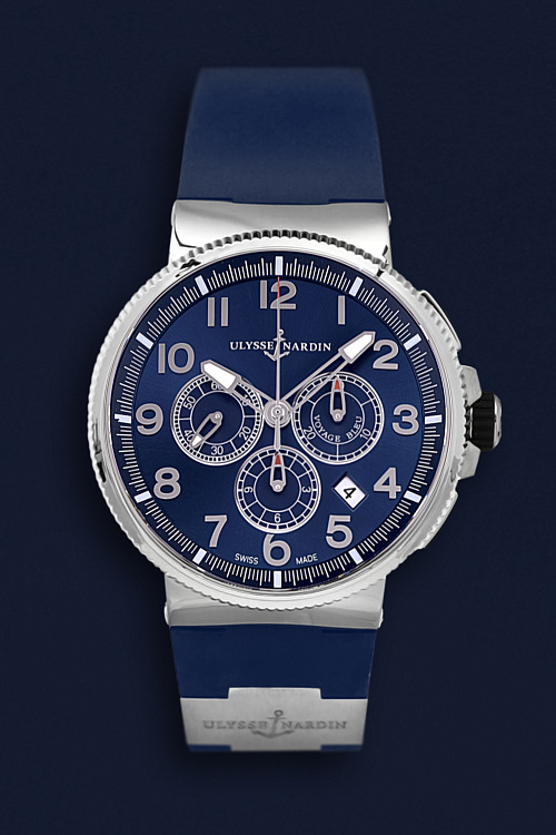 Marine Chronograph Manufacture Voyage Bleu Limited Edition 150