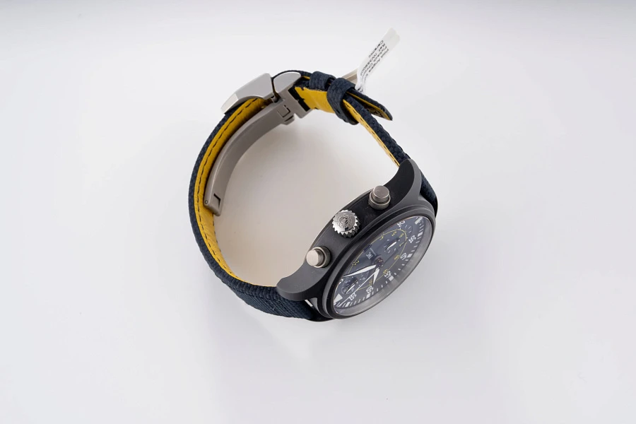 Pilot Angels Edition Flyback Chronograph Ref. IW389008 in Black Ceramic