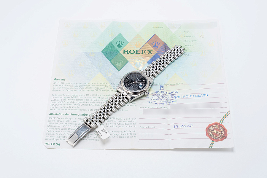 Datejust Ref. 116234 in Stainless Steel