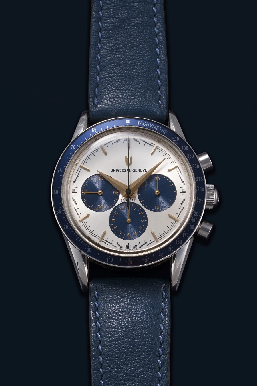 Compax Chronograph Ref. 884485 in Stainless Steel