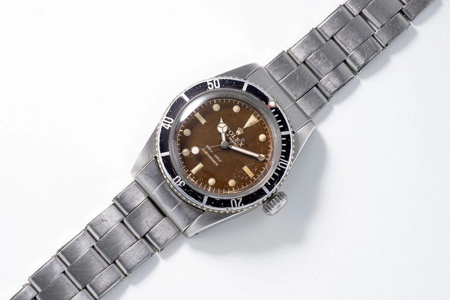 Vintage Submariner Ref. 6538 in Stainless Steel