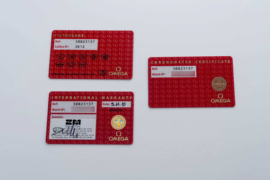 Speedmaster Rattrapante Ref. 3882.31.37 in Stainless Steel